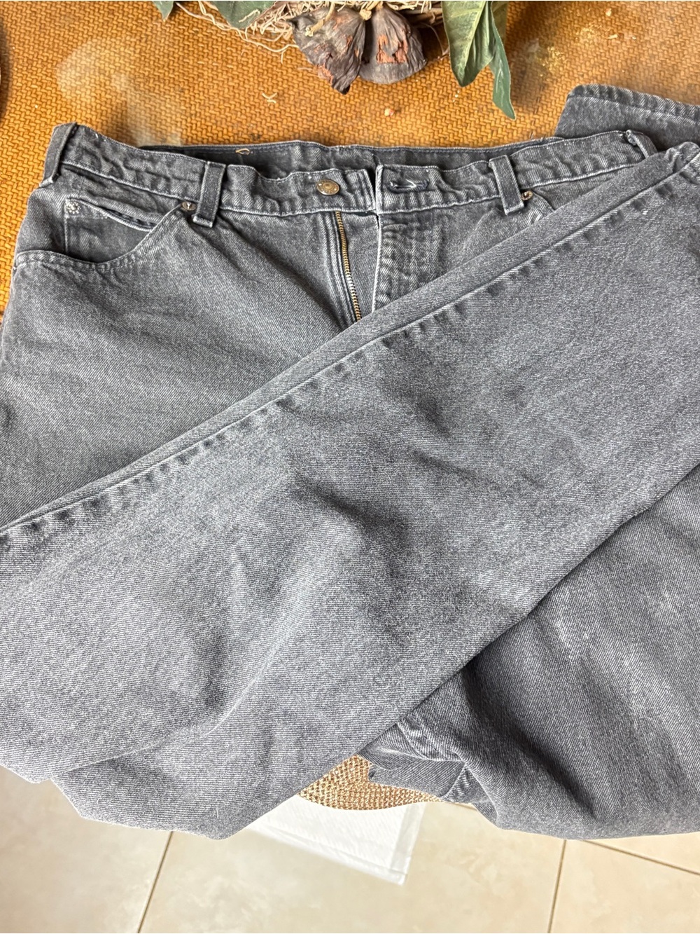 Levi's Blue Denim Men's Jeans - Picture 3 of 8